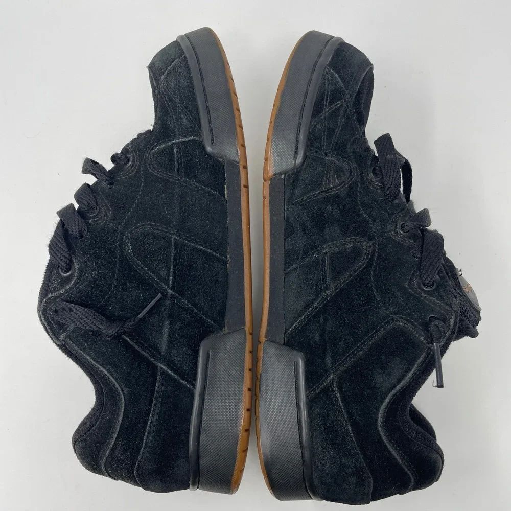 VTG es Eric Koston Skate Shoes Black Gum EK-01 Iconic 2003 Sz 12‎ Y2K Retro Read